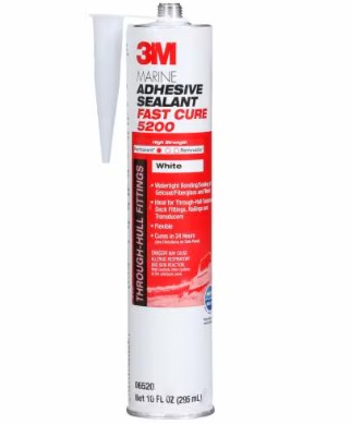 Marine Silicone 3M WHITE 295 ML (5200)