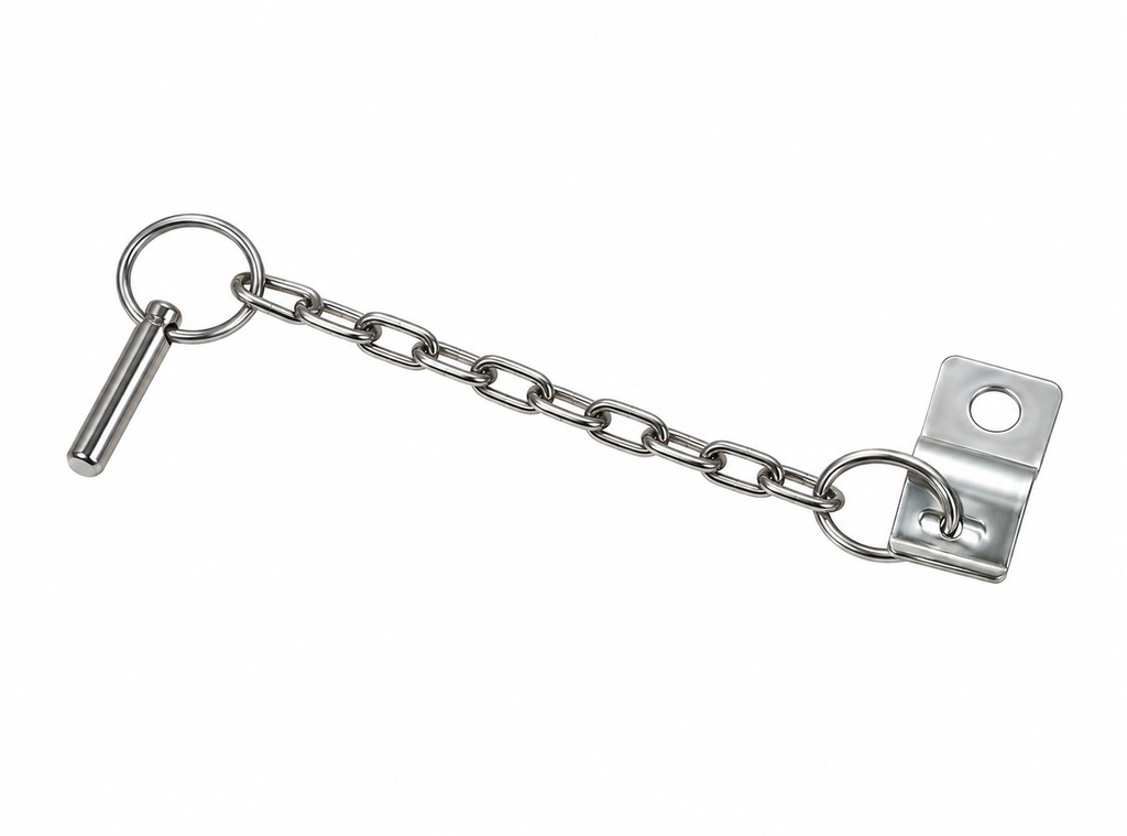 SAFETY PIN WITH STEEL BALL