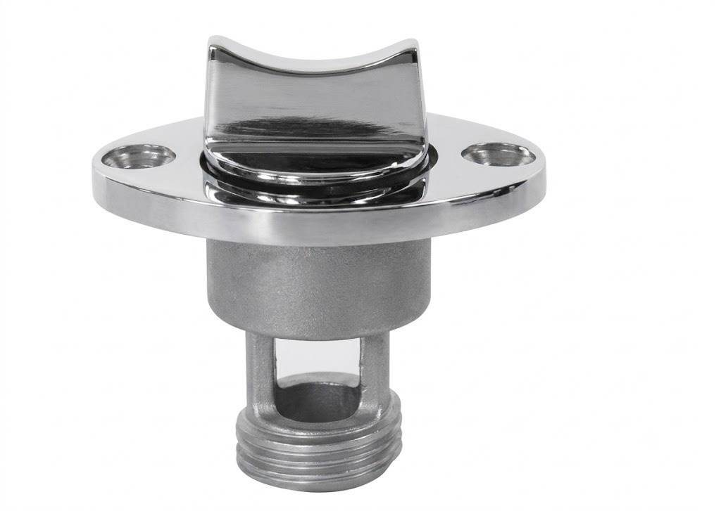 SS DRAIN PLUG 50 MM 316