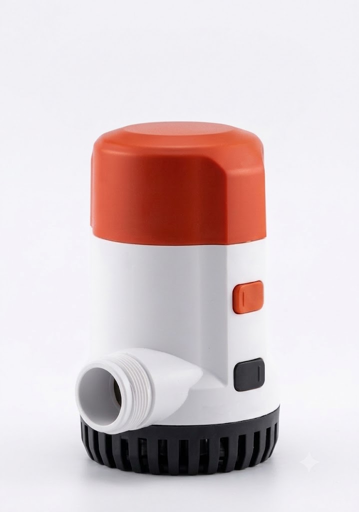 ELECTRONIC TIMER SENSING AUTO BILGE PUMPS 13B SERIES 12V,1500 GPH