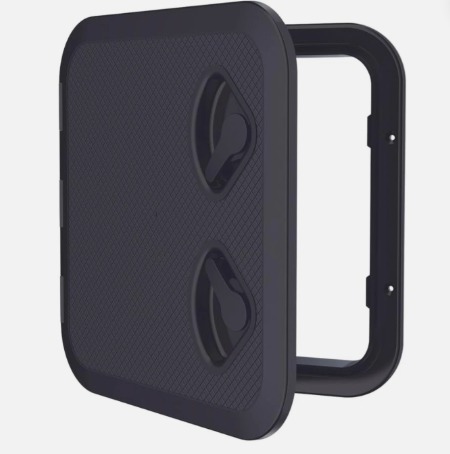 ABS HATCH 440X315MM BLACK
