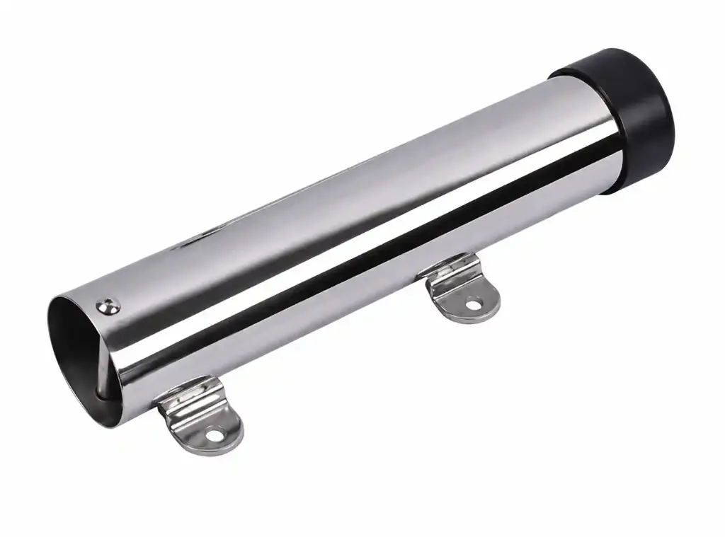 SS MOUNT ROD HOLDER 90* X 10" , 1-3/4" 316