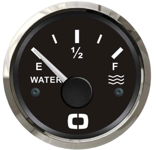 [27.321.03] WATER LEVEL GAUGE  BLACK/GLOSSY-240/33 ohm