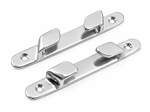 [LD004-02-02] SS BOW CHOCKS 6" 316