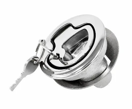 [LD012-02-01] SS TURNING LOCK WITH KEY 61 MM 316