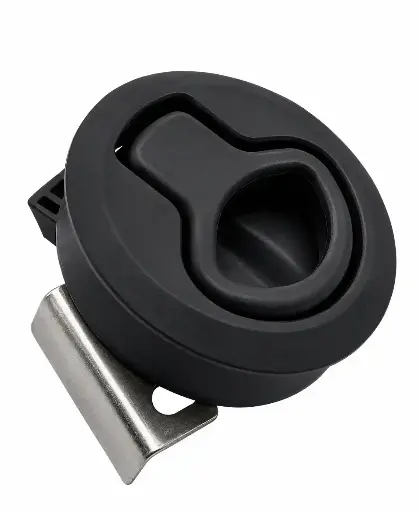 [LD012-03-02] ABS TURNING LOCK BLACK 61MM
