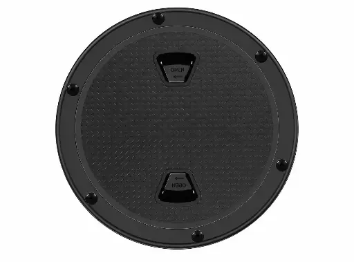 [LD021-05-06] ABS PLASTIC DECK PLATE 8 INCH BLACK
