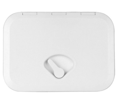 [LD021-20-1] ABS HATCH 375X270MM WHITE