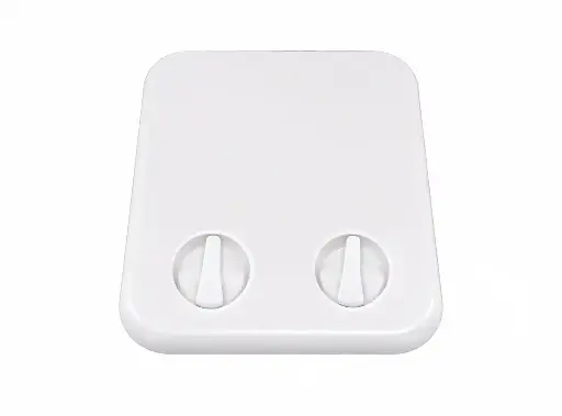 [LD021-21-01] ABS HATCH 375X370MM WHITE