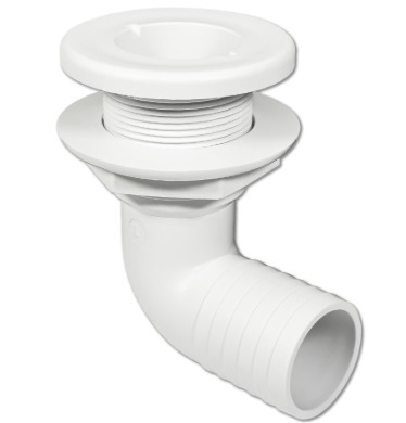 [SFTH1-1000-02] ABS ELBOW THRU HULL 1"
